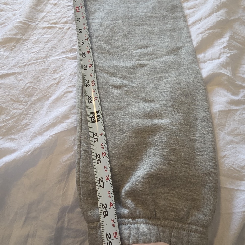 Pacsun Men's Large Gray Jogger S Sweatpants Comfy Elastic Ankle Drawstring Pants - Picture 6 of 8